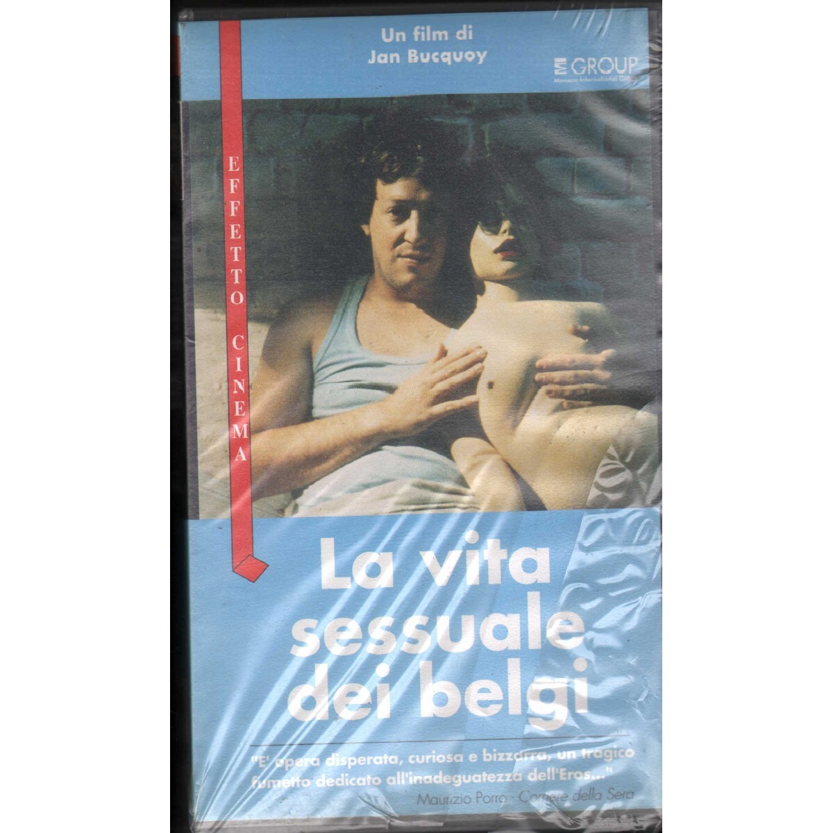 La Vita Sexuale Dei Belgi VHS Jan Bucquoy Univideo - CK01192 Sealed