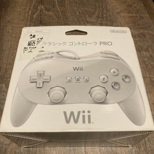 Nintendo Wii Pro Controller. Japanese NEW. Unopened. - Picture 1 of 8