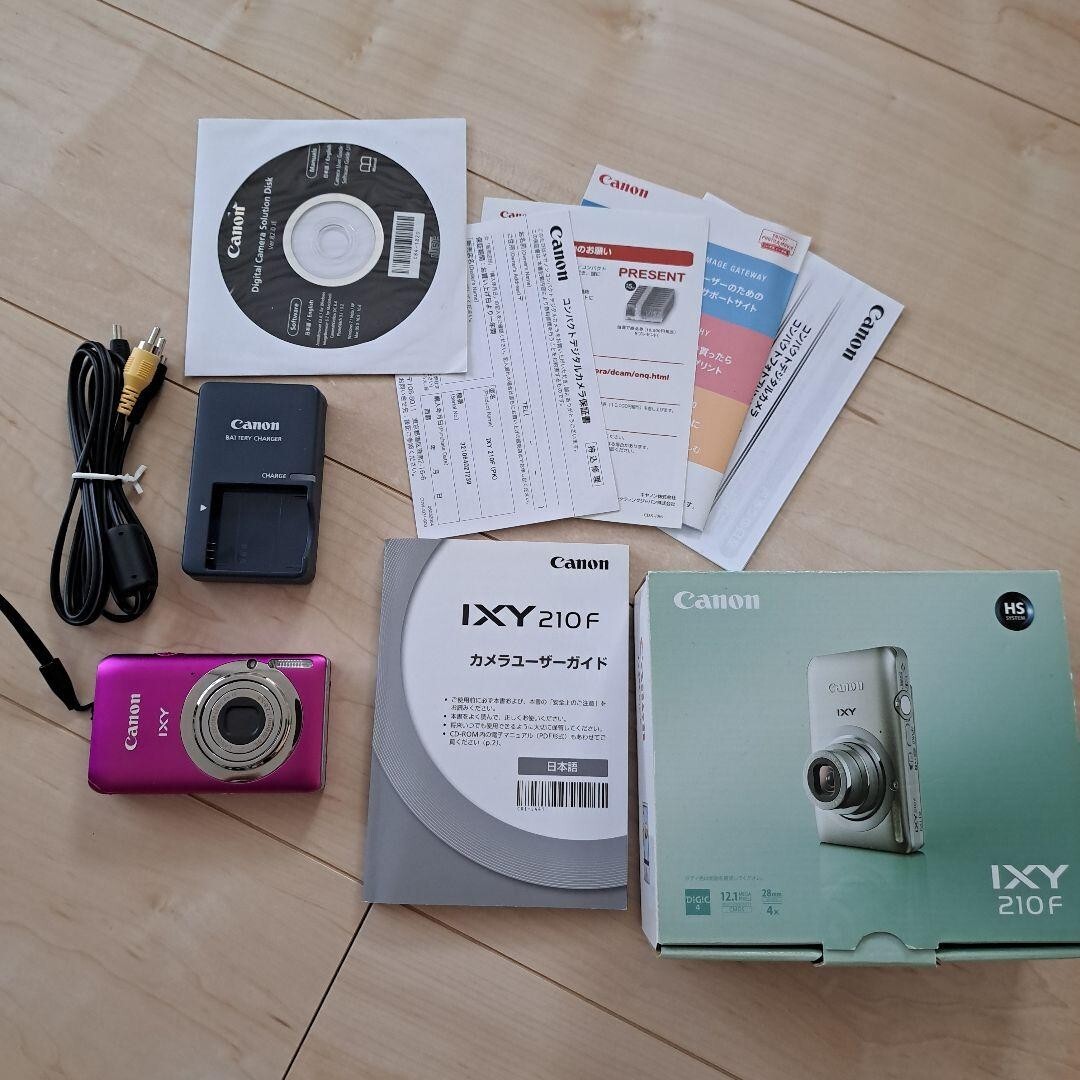 Canon IXY 210F PowerShot ELPH 100 HS 12.1MP Digital Camera Pink 