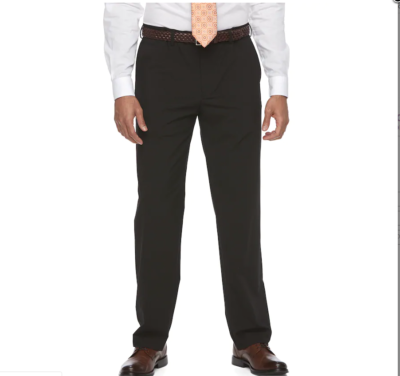 Croft \u0026 Barrow True Comfort 4 Way Stretch Fabric Classic Fit Men's Dress  Pants | eBay