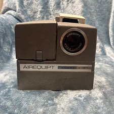 Vintage Airequipt Superba 77a Projector For 2x2 Slides Slide Projector UNTESTED
