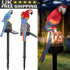 Parrot LED Solar Power Garden Light Outdoor Ornament Lawn Waterproof Statue Lamp