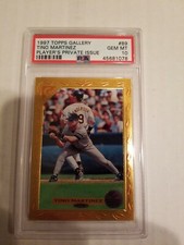 1997 Topps Gallery Player's Private Issue Tino Martinez Jr /POP 1  PSA 10 GEM