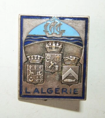 INSIGNE CROISEUR " L'ALGERIE " - A. Bertrand Déposé - Photo 1/2