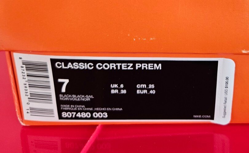 Size 7 - Nike Classic Cortez Premium 3M for sale online | eBay