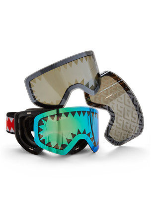 SPRAYGROUND Z571 SKY HIGH SEEKERS ARTIC SKI GOGGLES SET 3