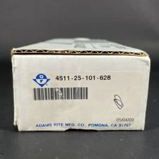 Adams Rite 4511-25-101-628 4511 Standard Duty Deadlatch Satin Aluminum Clear