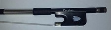 4/4 Artist "Shield" Carbon Fiber Viola Bow with Zarelon Unbreakable Bow Hair