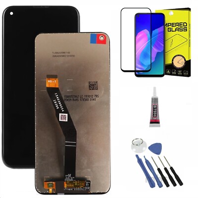 Huawei P40 Lite E Display LCD Touchscreen Bildschirm Front Glas Scheibe + Kleber