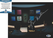KEIR DULLEA SIGNED '2001: A SPACE ODYSSEY' 8X10 PHOTO 5 ACTOR BECKETT COA BAS