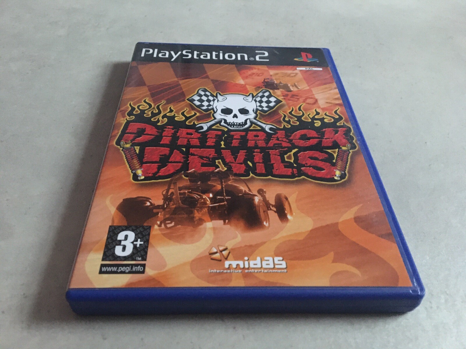 DIRT TRACK DEVILS PLAYSTATION 2 PS2 EDITION FR PAL COMPLET