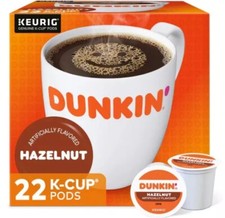 UPC 881334008487 product image for Dunkin' Donuts Hazelnut Coffee K-Cup Pods Medium Roast 1 Box | upcitemdb.com