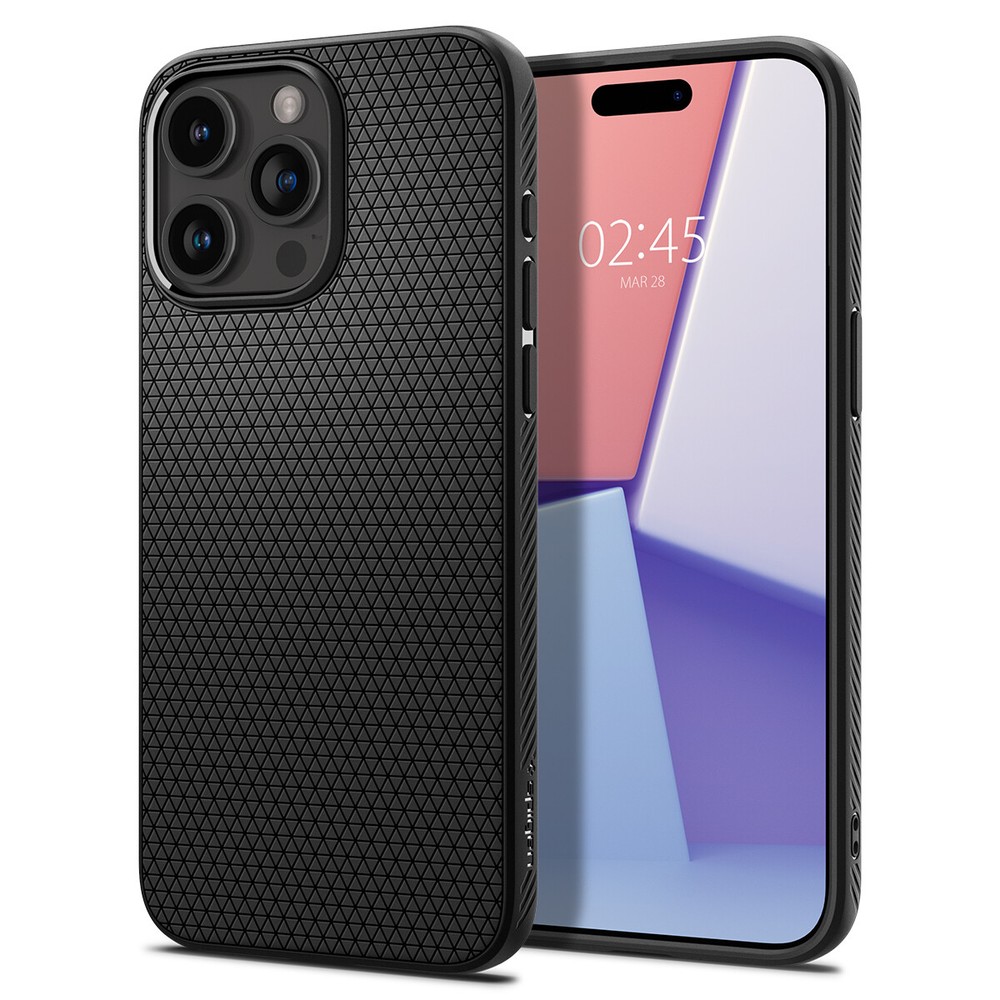 Spigen [Liquid Air] Phone Case for Apple iPhone 15 Pro Max / 15 Pro /15 /15 Plus