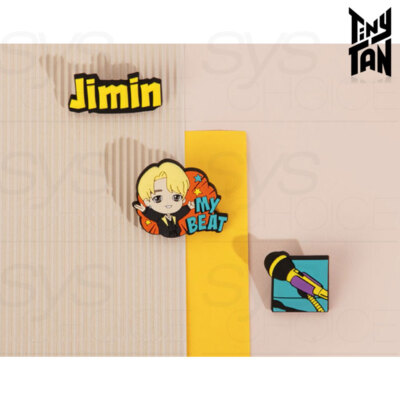 BTS TinyTAN Official Authentic Rubber Pin Badge Butter Ver +
