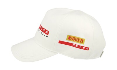 LUNA ROSSA PRADA PIRELLI 36th AMERICAS CUP OFFICIAL TEAM CAP WHITE