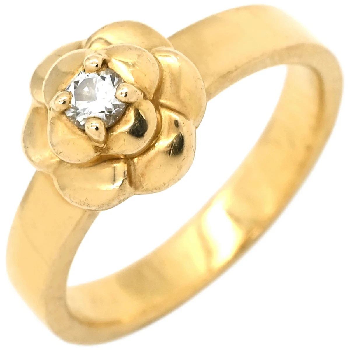 CHANEL Camellia Ring In Fine Diamond Rings for sale | eBay