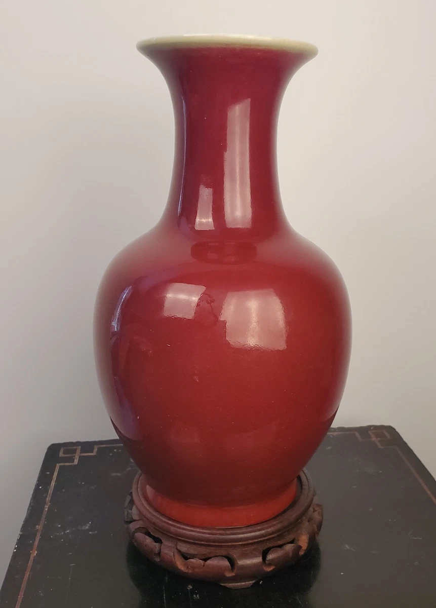 红色1900-1940 中国古董花瓶| eBay