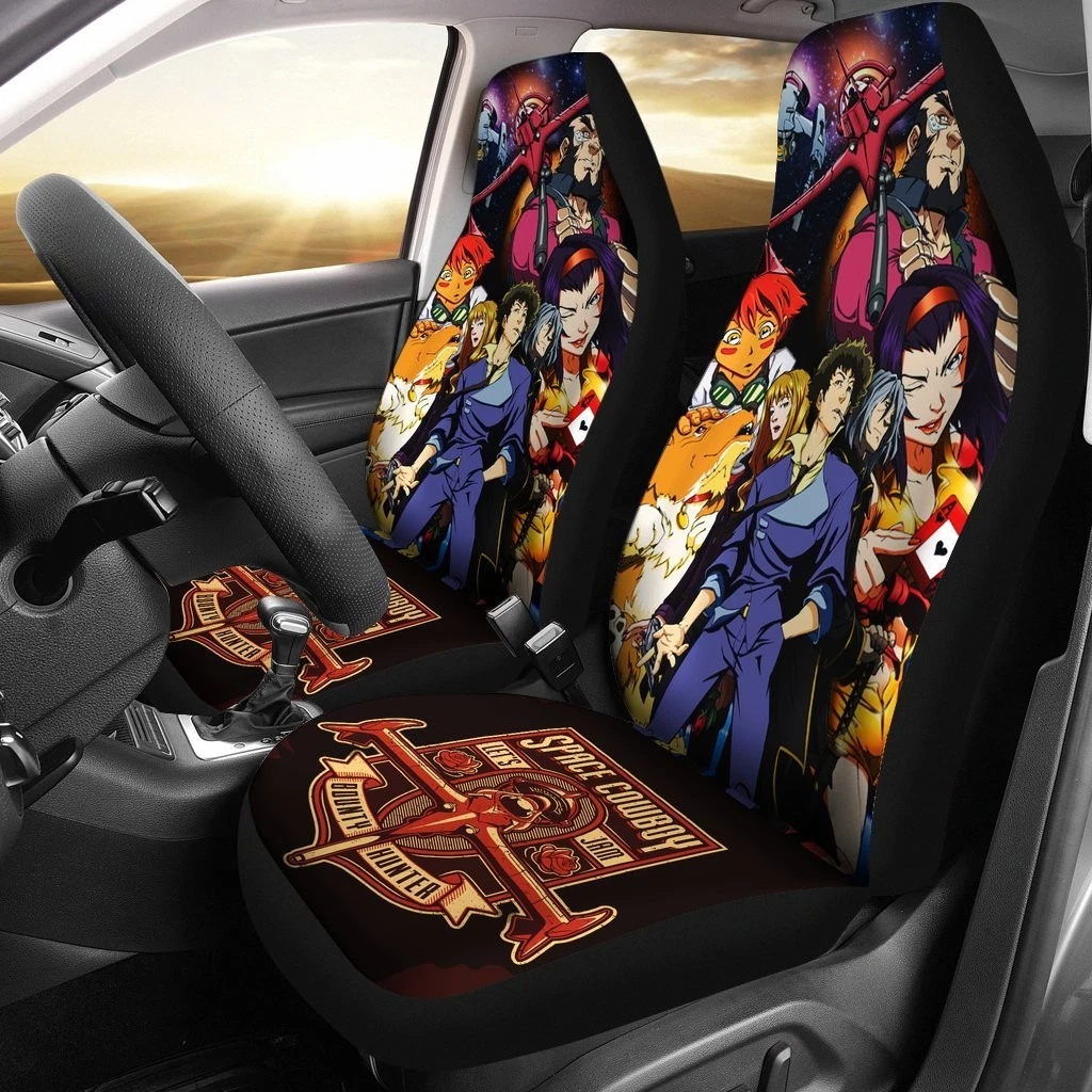 Cow Bebop Car Seat Covers