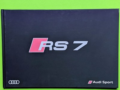 AUDI RS 7 Sportback performance Hardcover Prospekt Brochure 09/2016