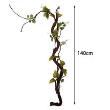 100/140/180Cm Artificial Tree Branch Home Decor Fake Wood Rattan Trees Vine Plas