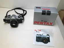 Asahi Pentax K1000 Camera W/ SMC Pentax-M 50mm 1:2 Lens Untested (As-Is)