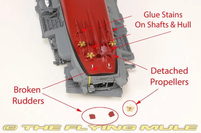 861007A Forces of Valor 1:700 USS Enterprise  *DEFECTIVE* See Description - Image 3 of 4