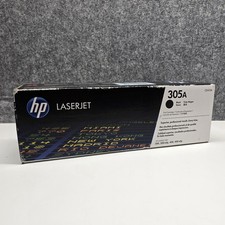 HP 305A Black LaserJet Toner Cartridge CE410A - Genuine OEM