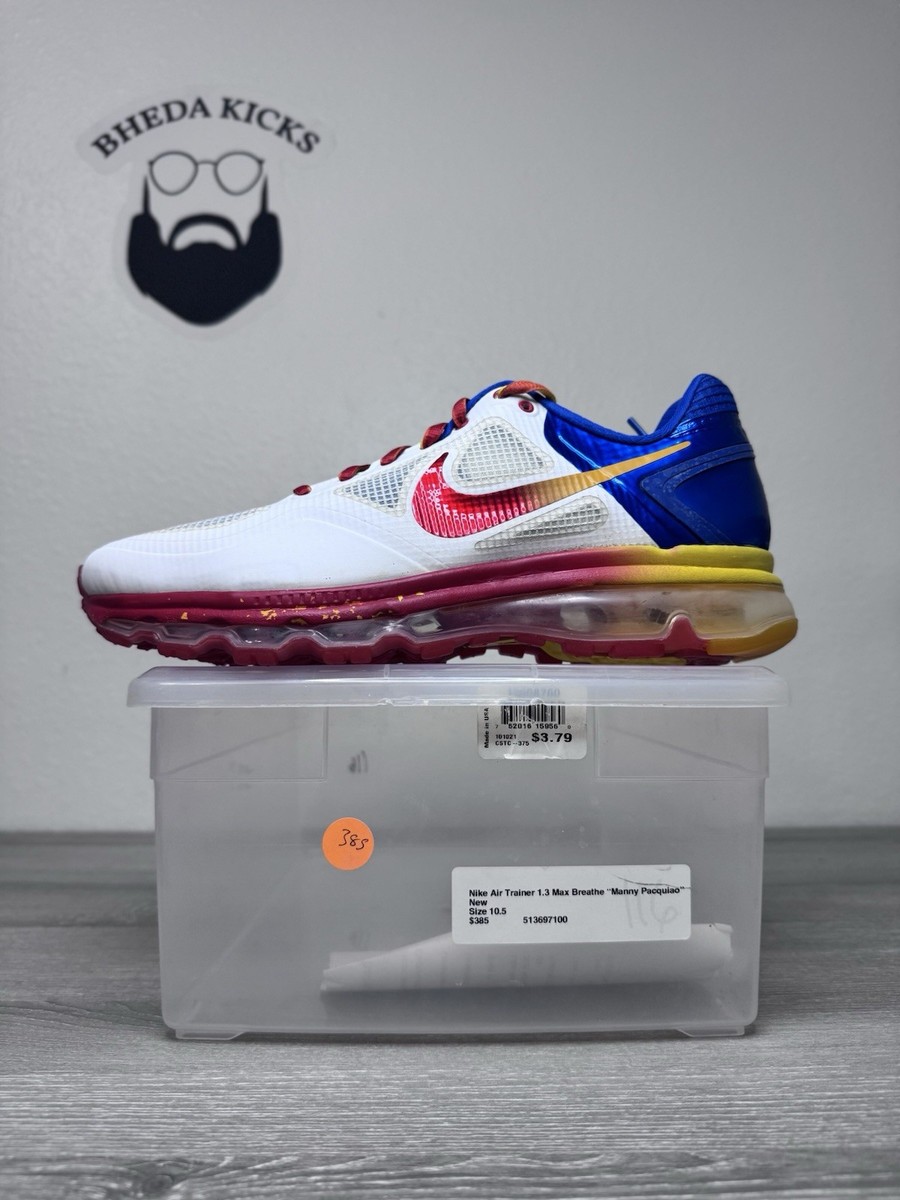 Size 10.5 - Nike Air Max Trainer 1.3 Max Breathe MP 513697-100