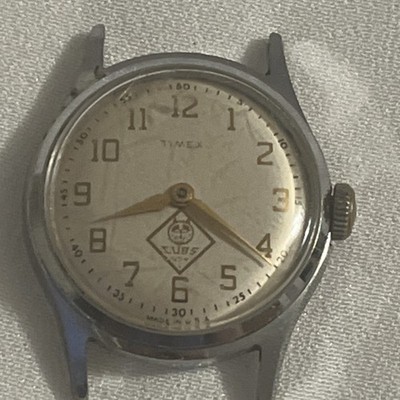 Vintage 60s Cub Scouts BSA wristwatch Analog Watch Face