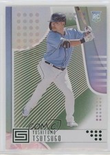 2020 Panini Chronicles Status Green Yoshi Tsutsugo Yoshitomo #17 Rookie RC fi8