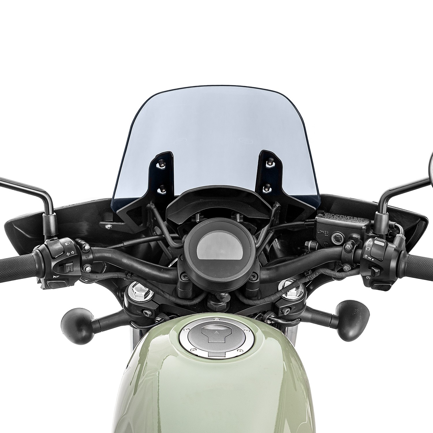 WOLFLINE Headlight Windshield Fairing for Honda Rebel 300 20-2025 500 2017-2025