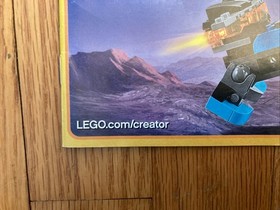 Dog Robot Manual and Box - Robo Explorer LEGO CREATOR (31062) - USED, READ DESC