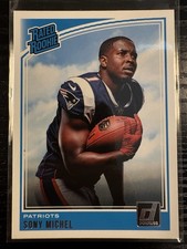 SONY MICHEL  RC - 2018 Donruss Rated Rookie