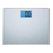 Precision Plus Digital Scale with Backlit LCD - 440 lb Capacity for Home Fitness