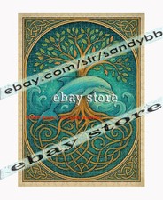 500 piece jigsaw puzzle Celtic Whale Tree of life