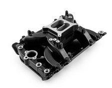 Oldsmobile 400 425 455 Mid-air Midrise Aluminum Intake Manifold Black Oldsmobile 400 425 455 Mid-air Midrise Aluminum Intake Manifold Black