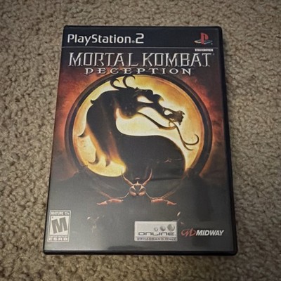 Midway Mortal Kombat: Deception PlayStation 2 NTSC-U/C Multiplayer w/ Manual