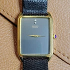 Vintage Seiko Quartz Watch 5930-5409 Men Diamonds NEEDS a  New Battery.