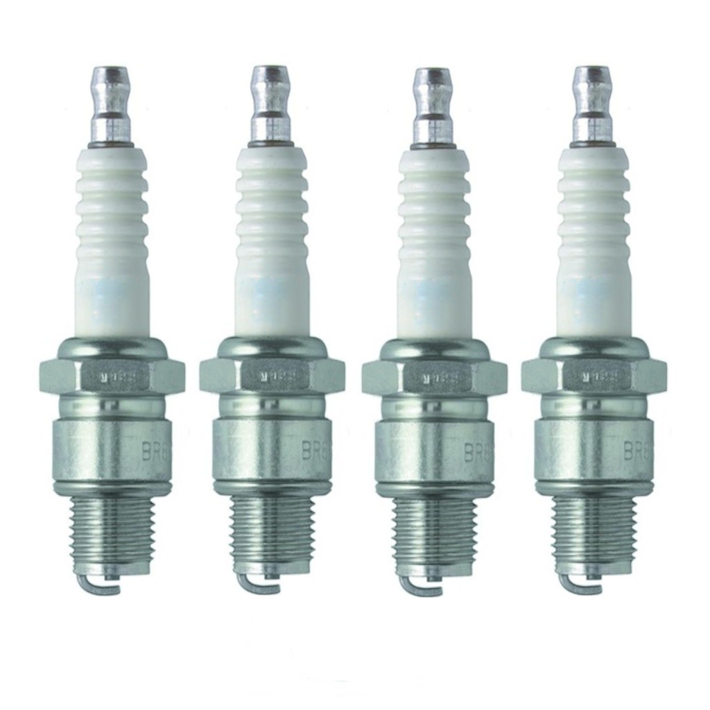 NGK For Husqvarna CR50 1999-2002 Autolite Nickel Spark Plug Box of 4 BR7HS