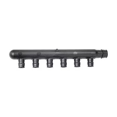Uponor Q2267550 Ep Multi-Port Tee, 1/2 In Out, 8.9 In L