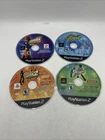 Dance Dance Revolution DDR Bundle Lot of 4 Sony Playstation 2 PS2