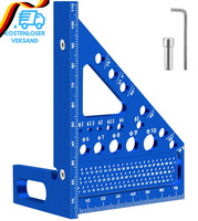 3D-Gehrungswinkel, Aluminiumlegierung Winkelmesser 22,5–90°, PräZiser Zimmermann