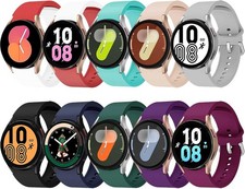 10 Pack Soft Silicone Strap Compatible with Samsung Galaxy Watch 7 40mm 44mm