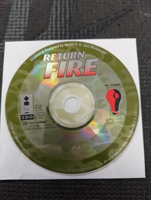 Return Fire (3DO, 1995) - Disc Only Authentic Shooter