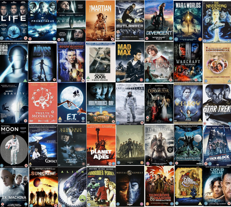 20 x DVD Bundle Sci-Fi, Fantasy, Action Film Movies FAST DISPATCH UK