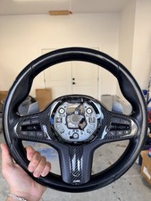 BMW M sport carbon fiber steering wheel