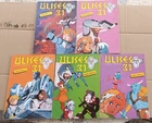 Vintage 1982 ULISES 31 Comic #1 to 5 lot manga Spanish 11x9" CEBRA SPAIN Ulysse