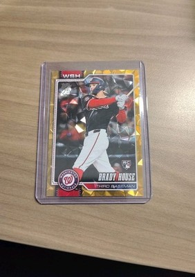 2026 Topps Series One Brady House #170 Gold Parallel /50 Washington Nationals