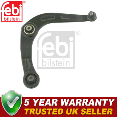 Febi Front Right Lower Track Control Arm Fits Peugeot 206 1998-