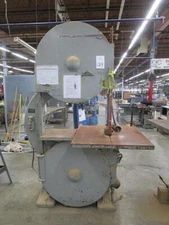35.5" x 20" TANNEWITZ "GH" VERTICAL BAND SAW w/5 HP DIRECT MOTOR DRIVE - #30404